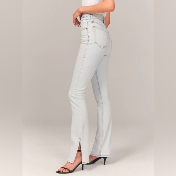 Abercrombie Curve love slim straight jeans - Picture 2 of 4